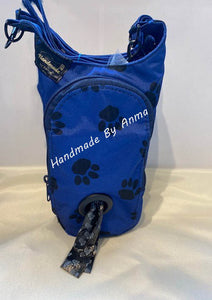 Paw print, waterproof, dog walking bag